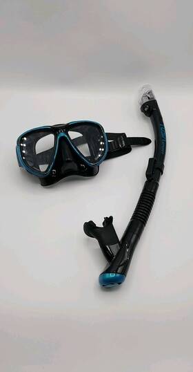 Uc-2425p-bkog Tusa Used Powerview Adult Dry Combo - Ocean Green/black