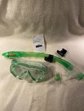 Bocdvzh186 U Phitnus Phitnis Snorkel Set Kids Mask Gear For Age 4-12 Anti-fog And Anti-leak