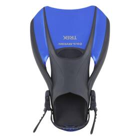 U.s. Divers 053242267410 Trek Fit Fins For Diving And Snorkel Blue Size Lg Men 10-13