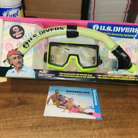 U.s. Divers 053242272292 New Calypso Buena Vista Snorkeling Box Set Plus Carry Mesh Bag