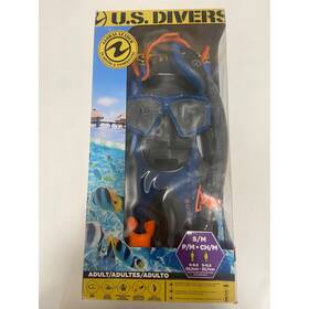 2561642 U.s. Divers Silicone Snorkel Set S/m