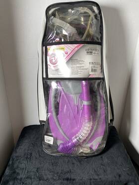 257460t U.s. Divers Snorkeling Set - Adult Mask Proflex Fins Splash Guard