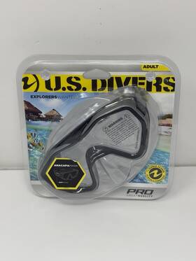 286111 U.s. Divers Explore Series Adult Anacapa Mask Swim Goggles