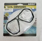 402191 U.s.divers Adult Mango Snorkeling Swim Goggles Swimming Water Tempered Glass New