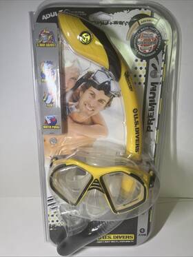 Amd2 U.s. Divers Amd2- Snorkel Set Adult Preowned In Packaging