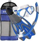 U.s. Divers Cozumel Dx Seabreeze Adult Snorkeling Combo Set With Adjustable