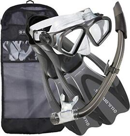 U.s. Divers Cozumel Seabreeze Adult Snorkeling Combo Set With Adjustable