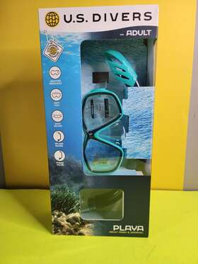 Sc3911005 U.s. Divers En 16805 2015 Adult Mask And Snorkel Set