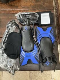 Sr3981022s U.s. Divers Ninetails S M 4.5-8.5 Mask Snorkel Proflex Fins Gear Bag Socks