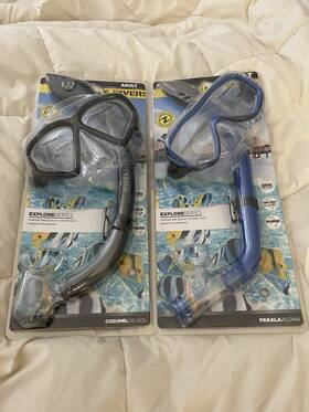 U.s. Divers Sc3369999lcma U.s. Explore Series Adult Mask And Snorkel Combo 2-pack Cozumel/pakala
