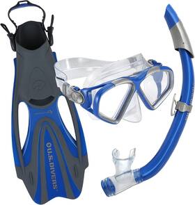 Sr2594016m U.s. Divers Cozumel Dx Seabreeze Adult Snorkeling Combo Set Medium