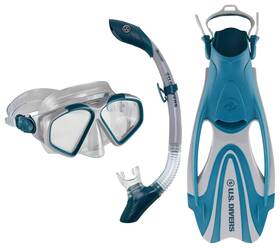 Sr3981004s U.s. Divers Cozumel Tx Mask Proflex Fx Fins And Island Dry Snorkel