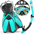Ubekezele Rkeling Gear For Adults Snorkel Set With Panoramic View Anti-fog