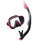 Uc-1625qb-hp Tusa Sport Adult Serene Mask And Snorkel Dry 685193466972