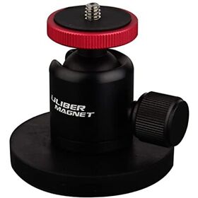 Ulibermagnet 60lb Magnetic Camera Mounting Base With Mini Ball Head Super