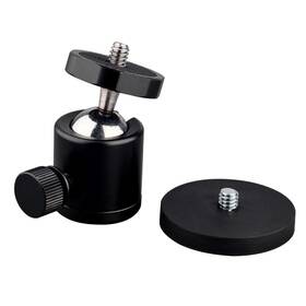 Ulibermagnet 750226086738 24lb Magnetic Camera Mounting Base With Mini Ball Head Super St