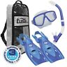 Upt2921bl-l Tusa Sport Adult Platina Hyperdry Ii Snorkeling Set 6 8519346642 2