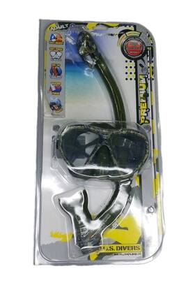Us Divers 053242302005 Adult Snorkeling Snorkel Camo Print Premium Set