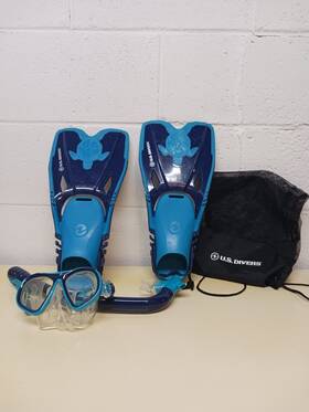 Eu-31-36 Us Divers Sport Youth Snorkling Dive Set Size M- 1-4 Uk 13-3 Eu-31-3 Eu-31-36 Us Divers Sport Youth Snorkling Dive Set Size M- 1-4 Uk 13-3 Eu-31-3