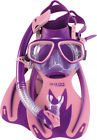 Usk060304p Cressi Rocks Mfs Set Fins Pink Purple 843607507141