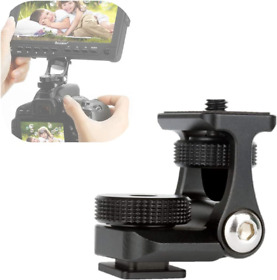 R007 Uurig Camera Monitor Mounting Bracket Adjustable Angle 1/4inch Thread Ballhead