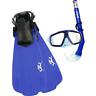Vc103-blue Voit Youth Starfish Piece Snorkel Set 099818011032