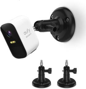 Ll-023 Vomenc Adjustment Wall Mount Holder Compatible With Eufycam 2 2pack Black