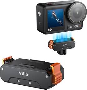 Ac-31 Vrig Magnetic Quick Release Mount Adapter For Dji Osmo 360/ Black