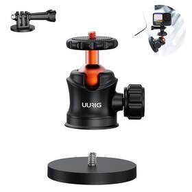 22891 Vrig Express Sample Sku Uurig Bh07 Magnetic Camera Mount With 360 Ball Head Black