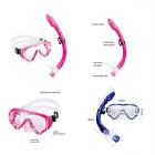 W0124 Uphitnis Kids Seaview Snorkel Set Dry Top Mask 642954906276