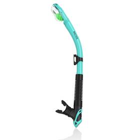 Cas268father Wacool Dry Top Snorkel Tube Comfortable Mouthpiece One-way Purge Valve For Pool Open