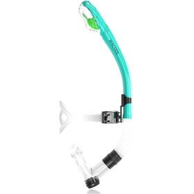 S208-mgreen Wacool Training Headstrap Support Dry Top Snorkel Tube Comfortable Mouthpiece One-wa