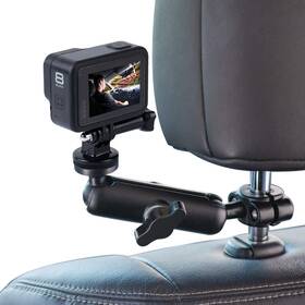 Wadahefa 789609205374 360 Rotating Sports Camera Bracket Motorcycle Rearview Black