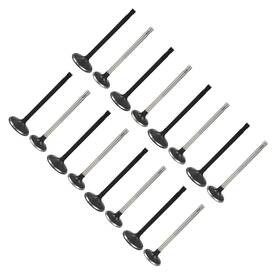 12615936 Waltyotur 16pcs Intake Exhaust Engine Valves Replacement For Gm 16.5 Cm
