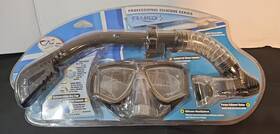 Pc-25-90 Water Sports Fluid New Snorkel Set Adult Scuba Diving Mask Desert Dry Purge System Flaw