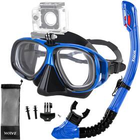 Wave 947897027427 Nearsighted Snorkel Gear Mask Set Fo