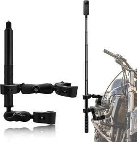 We-eu-1 Wewoga Motorcycle Mount Kit With 47 Inch Invisible Selfie Stick Compatible For Insta