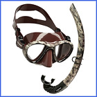 Xdm103097 Camouflage Mask Snorkel Spearfishing Diving Equipment Metis Corsica 843607051880