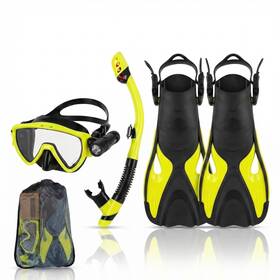 Yacht Toy Mafia B0gvvq744r Snorkeling Gear Set With Led Light And Adjustable Fins Snorkel For Swimming