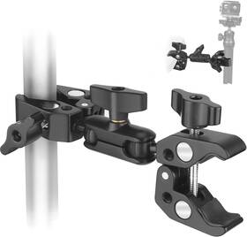 Cb08 Yayoya Double Super Clamp Camera Mount Umbrella Holder Bracket With 360 Cb08 Yayoya Double Super Clamp Camera Mount Umbrella Holder Bracket With 360