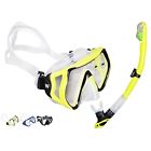 Yellowblacksnorkelpackage Wacool Snorkeling Package Set