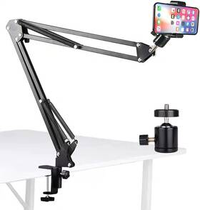 Holder-3-29 Yiyant Overhead Video Phone Mount Articulating Arm Cell New-black