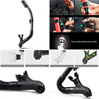Z-us-t2-black Snorkel Lap Swimming Swimmer Training Diving Snorkeling Comfortable Mouthpiece