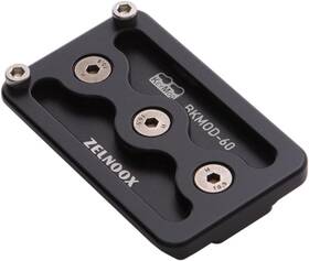 Bkmod-60 Zelnoox Keymod To Arca-swiss/rrs Dovetail Rail Mount Plate - Convert For Black