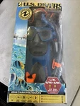 U.s. Divers Adult Silicone Snorkel Set With Camera Attachment. Fixed Price $59.00.
