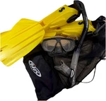 New Scubapro Seawing Nova Fins Yellow W/ Phoenix Snorkel, Mask & Tilos Bag. Fixed Price $234.97.