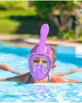 Qingsong Kids Mask Full Face, Snorkeling Set With Camera Mount, 180 Degr. Fixed Price $25.00.