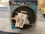 Faria Euro Black 55 Mph Boat Speedometer 4" Mechanical - New Open Box. Fixed Price $49.99.