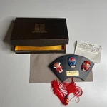 Vintage Chinese Sichuan Opera Masks Wall Decor Set With Box & Tassel National. Fixed Price $33.25.