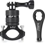 Hsu Aluminum Bike Handlebar Mount 360 For Go Pro Hero 4-13 Color Black. Fixed Price $24.92.